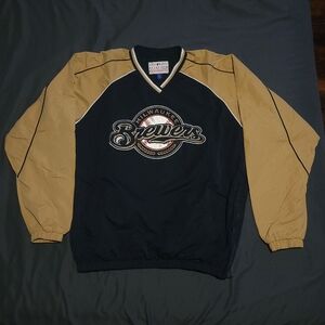 Milwaukee Brewers Pullover Windbreaker